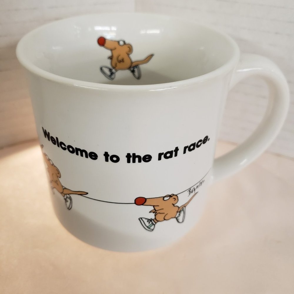 Welcome to the RAT RACE Office Mug great welcome to your new job gift!!